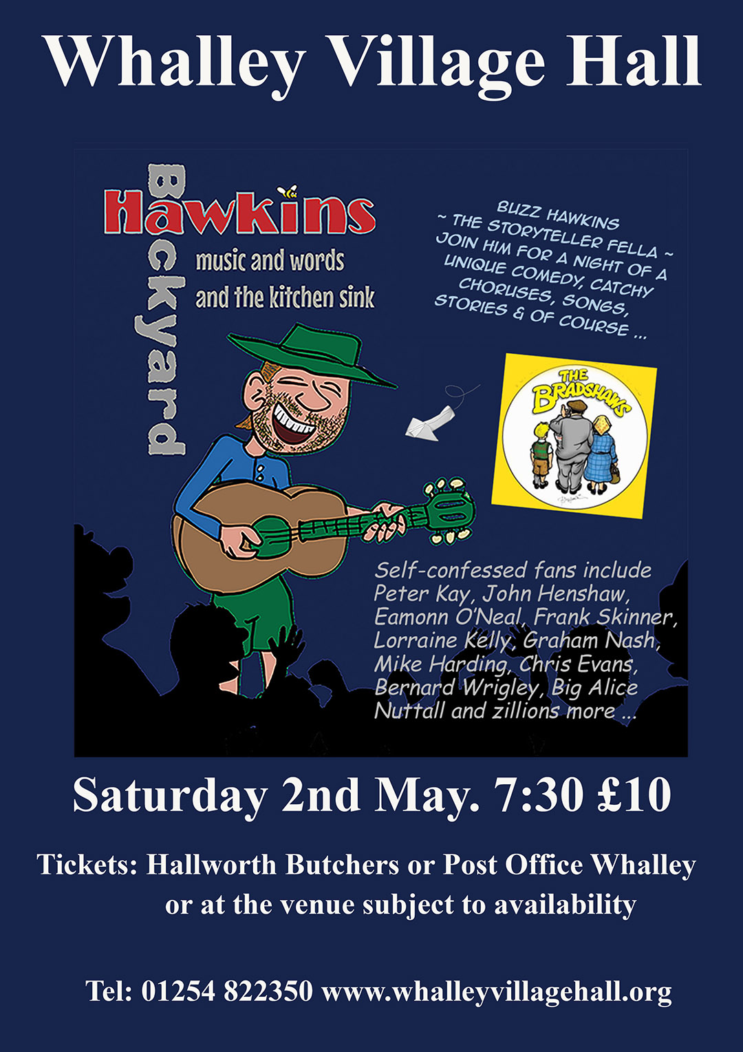 Buzz Hawkins One Man Shows 2026